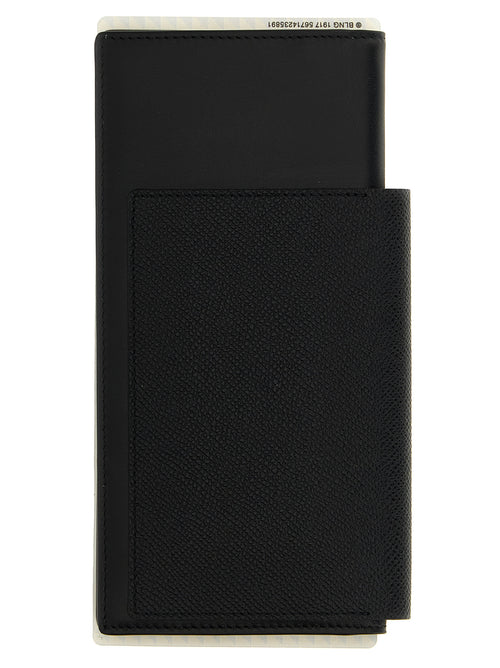 Balenciaga Geldbörse aus schwarzem Leder