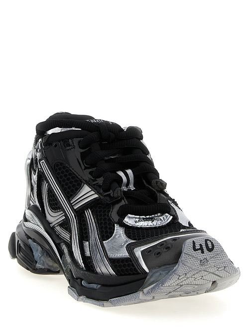 Balenciaga Schwarze Polyethylen-Athletic-Sneaker