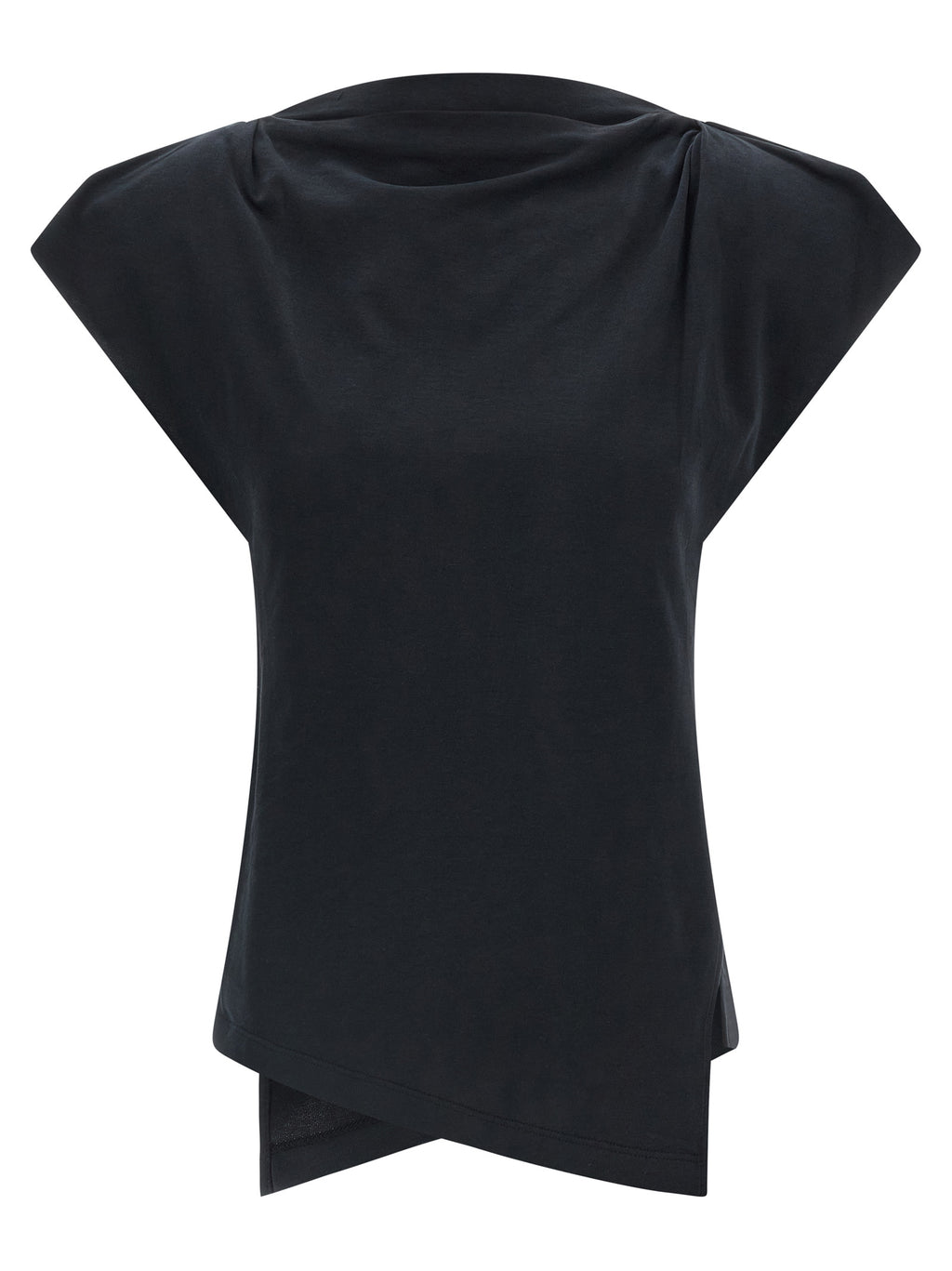 Isabel Marant Black Cotton T-Shirt