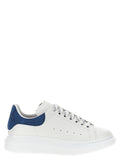 Alexander McQueen Blue Calfskin Chunky Sneakers