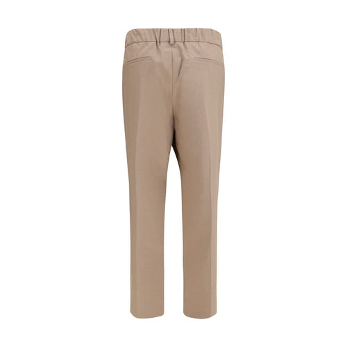 Brunello Cucinelli Beige Casual Hose aus Baumwolle