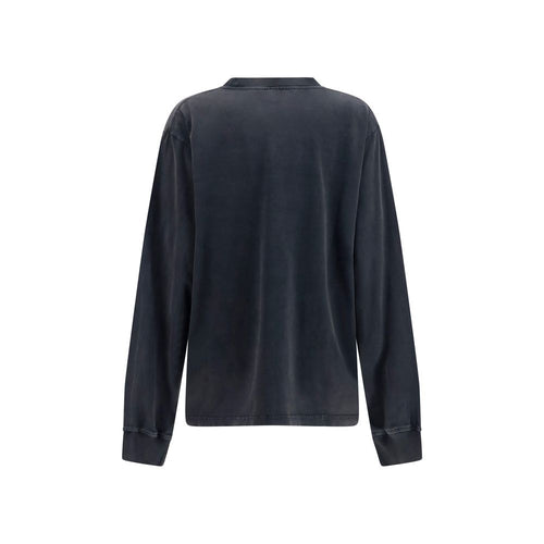 Alexander Wang Black Cotton Sweatshirt