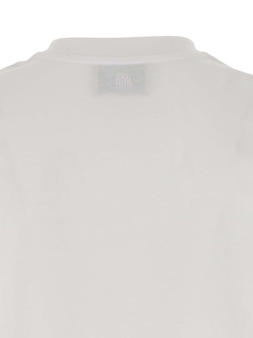 Ami Paris White Cotton T-Shirt