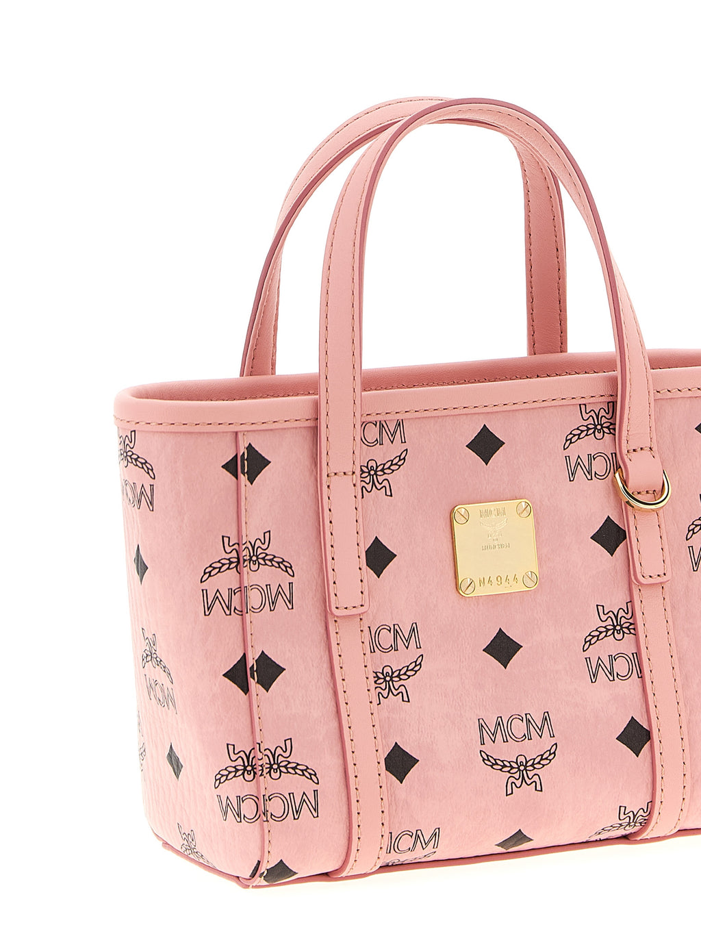 MCM Multicolor Polyethylene Tote Bag