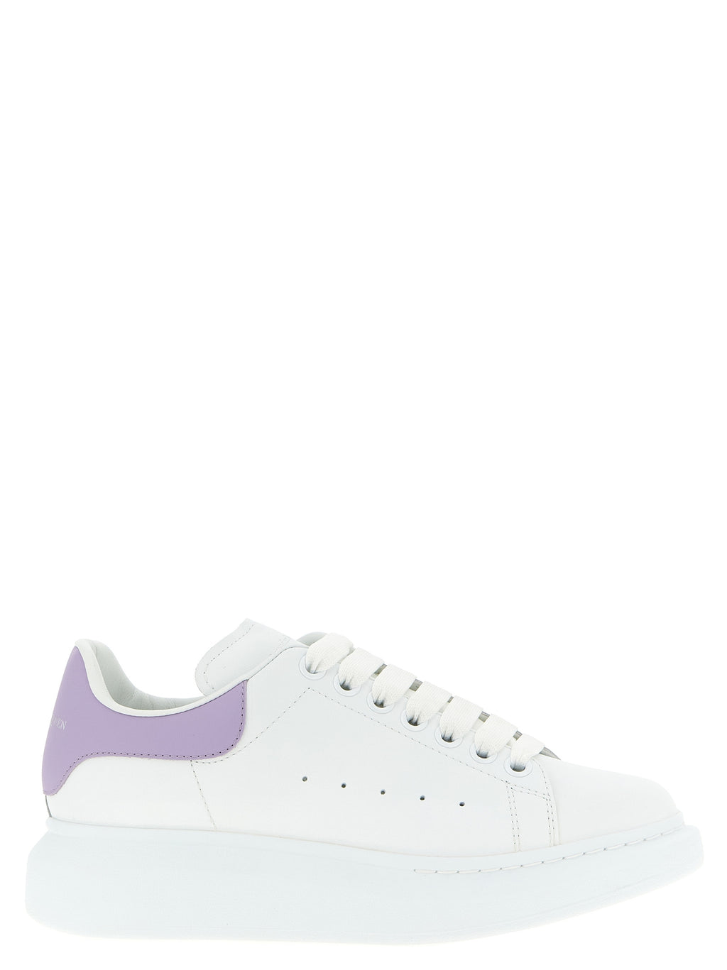 Alexander McQueen Purple Calfskin Chunky Sneakers