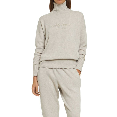 Brunello Cucinelli Beigefarbener Kaschmirpullover