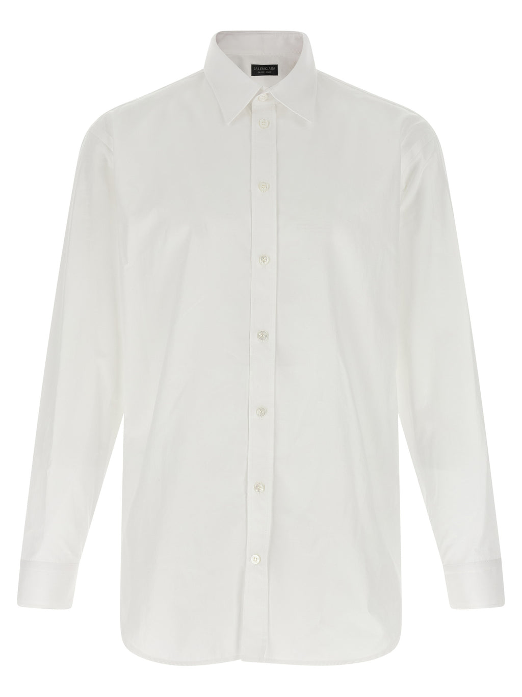 Balenciaga White Cotton Blouse
