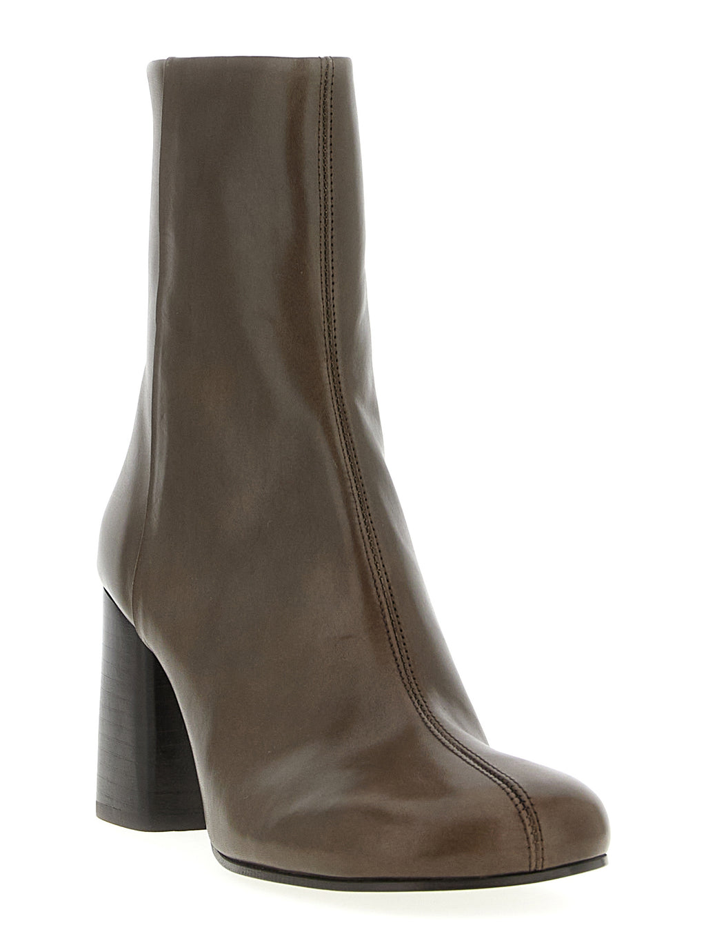 Lemaire Brown Calfskin Ankle Boots