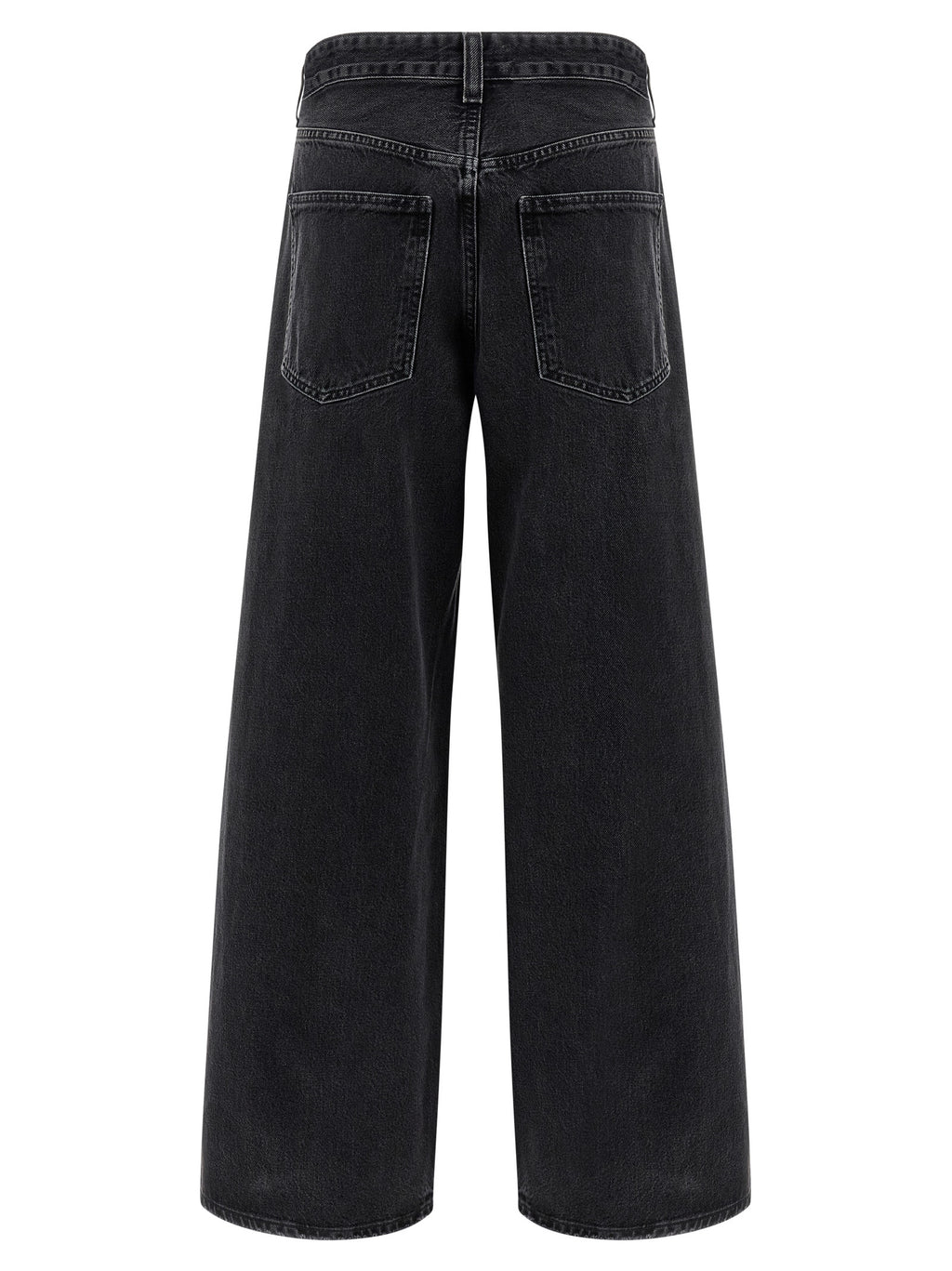 Agolde Black Cotton Jeans Denim