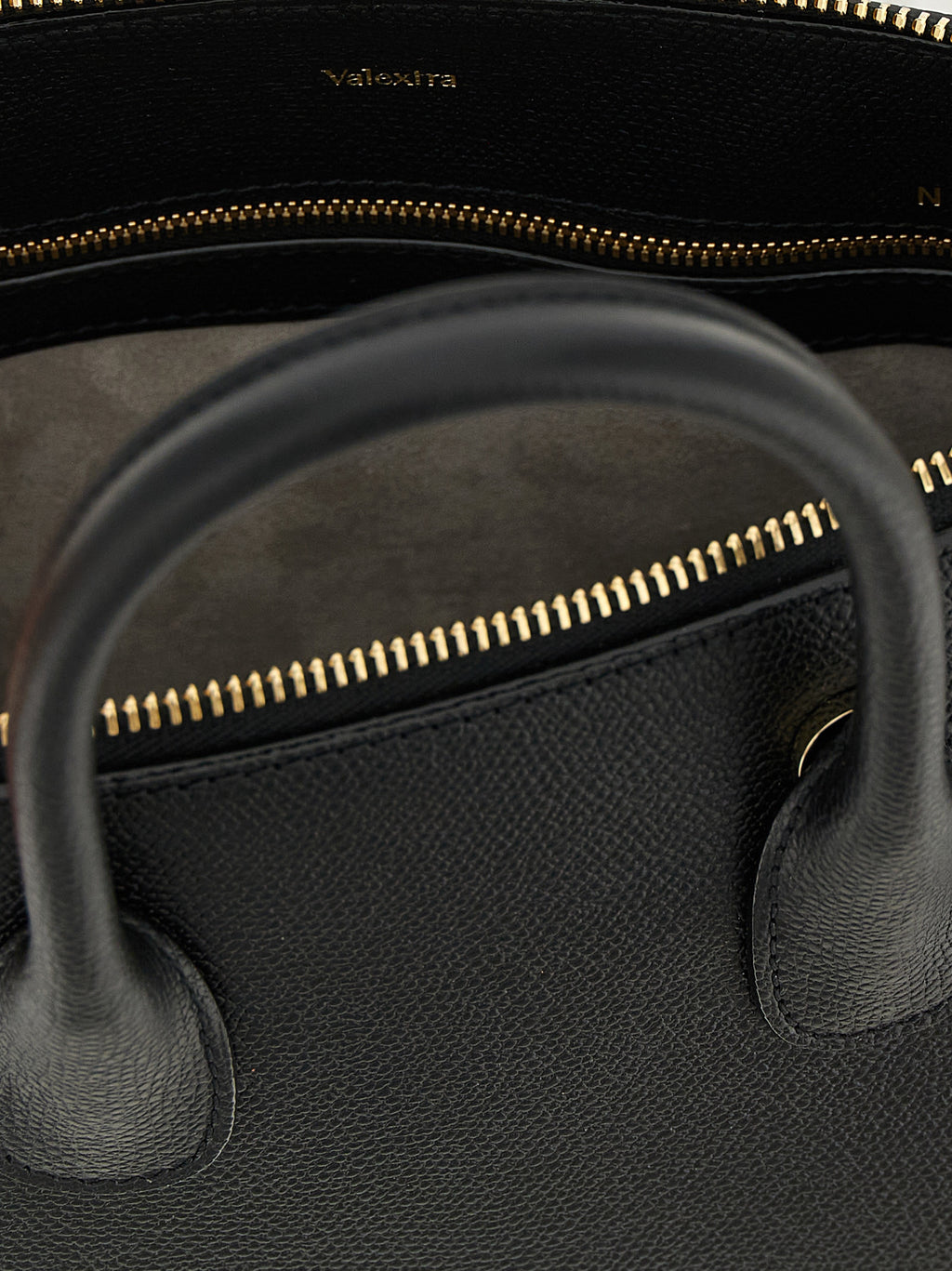 Valextra Black Calfskin Handbag