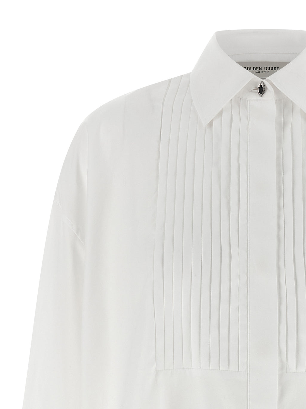 Golden Goose White Cotton Blouse