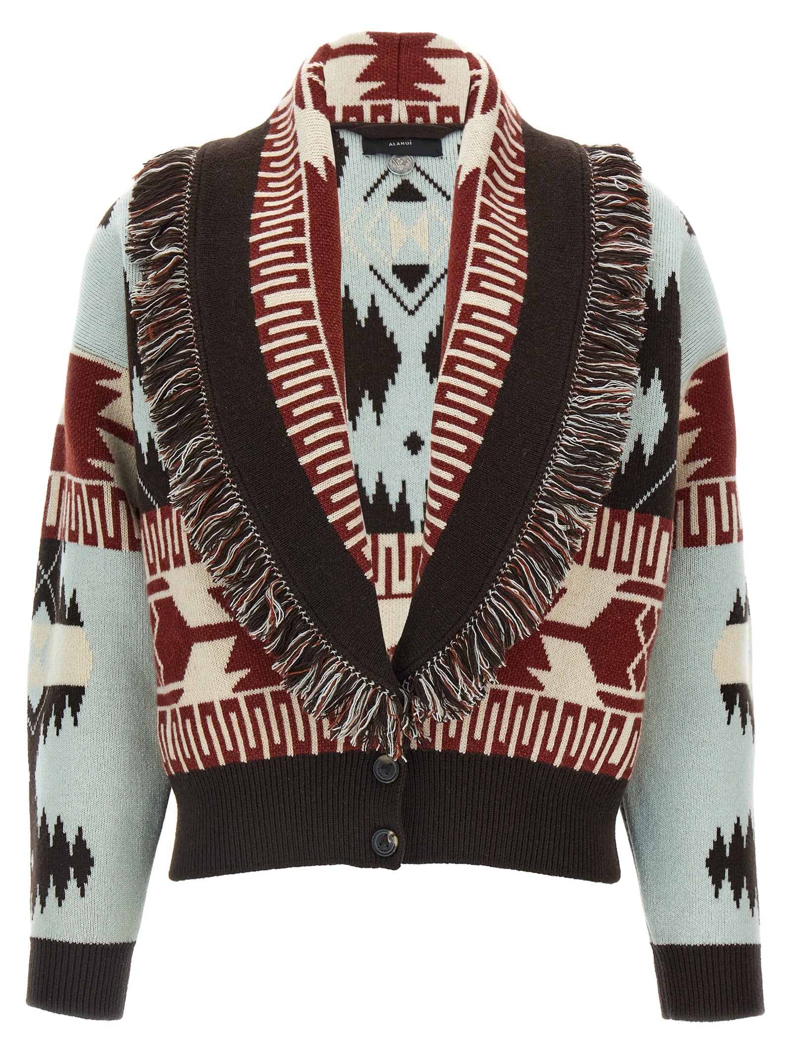 Alanui Multicolor Wool Cardigan