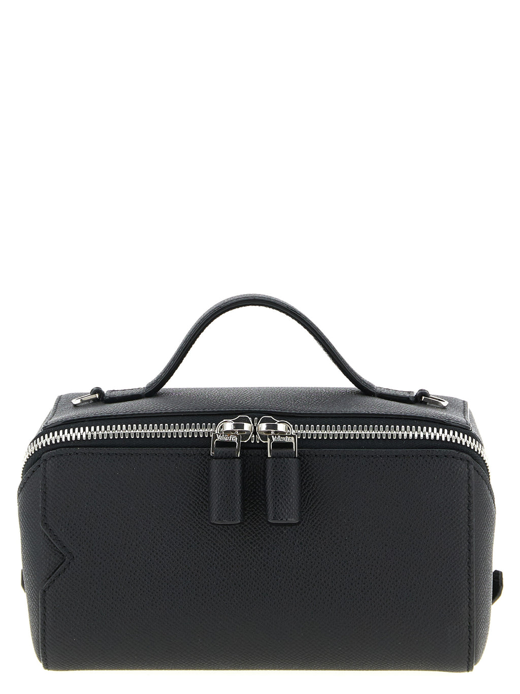 Valextra Black Calfskin Crossbody Bag