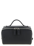 Valextra Black Calfskin Crossbody Bag