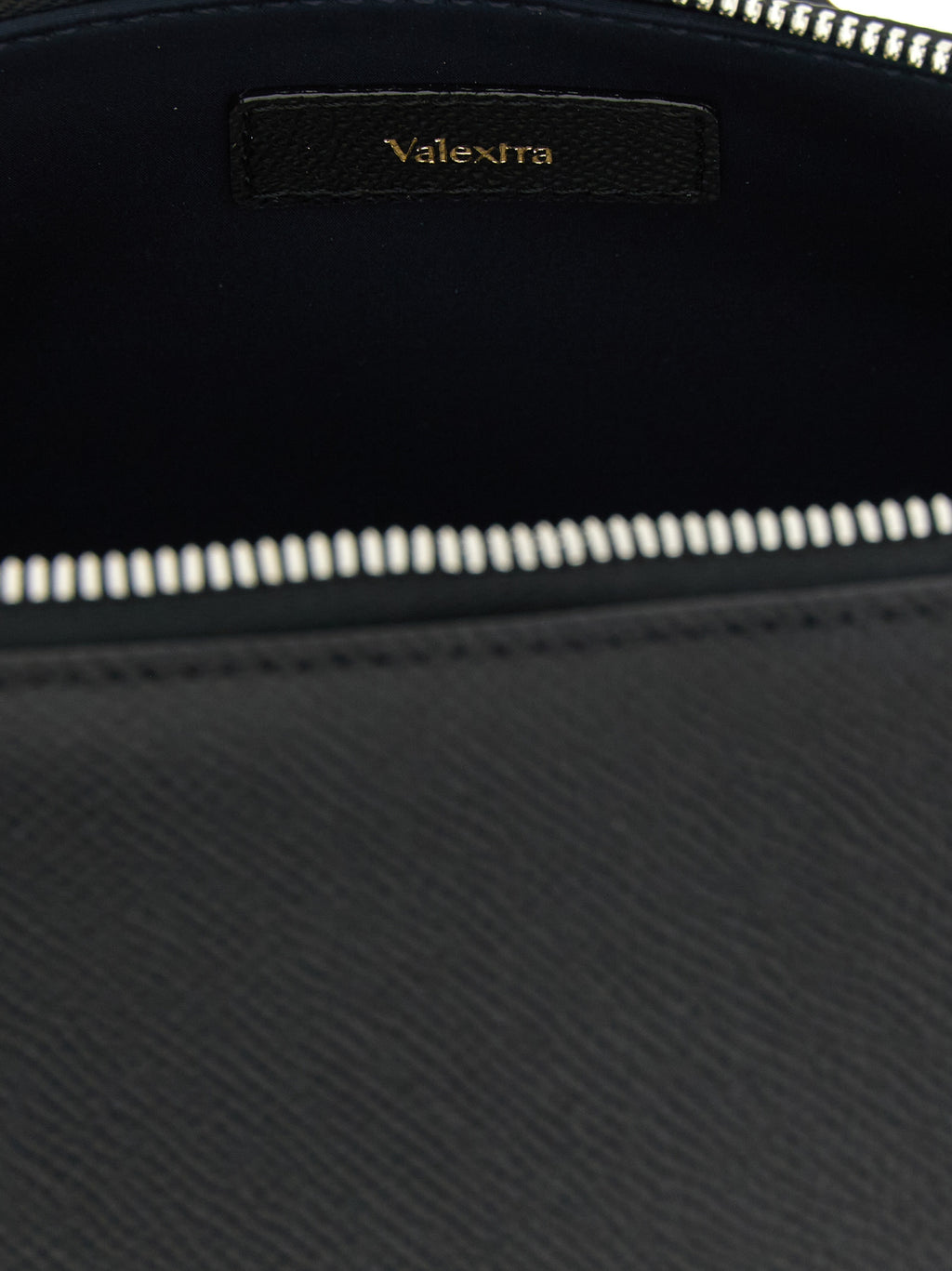 Valextra Black Calfskin Crossbody Bag