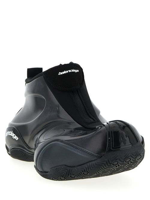 Balenciaga Schwarze Polyester-Sportsneaker