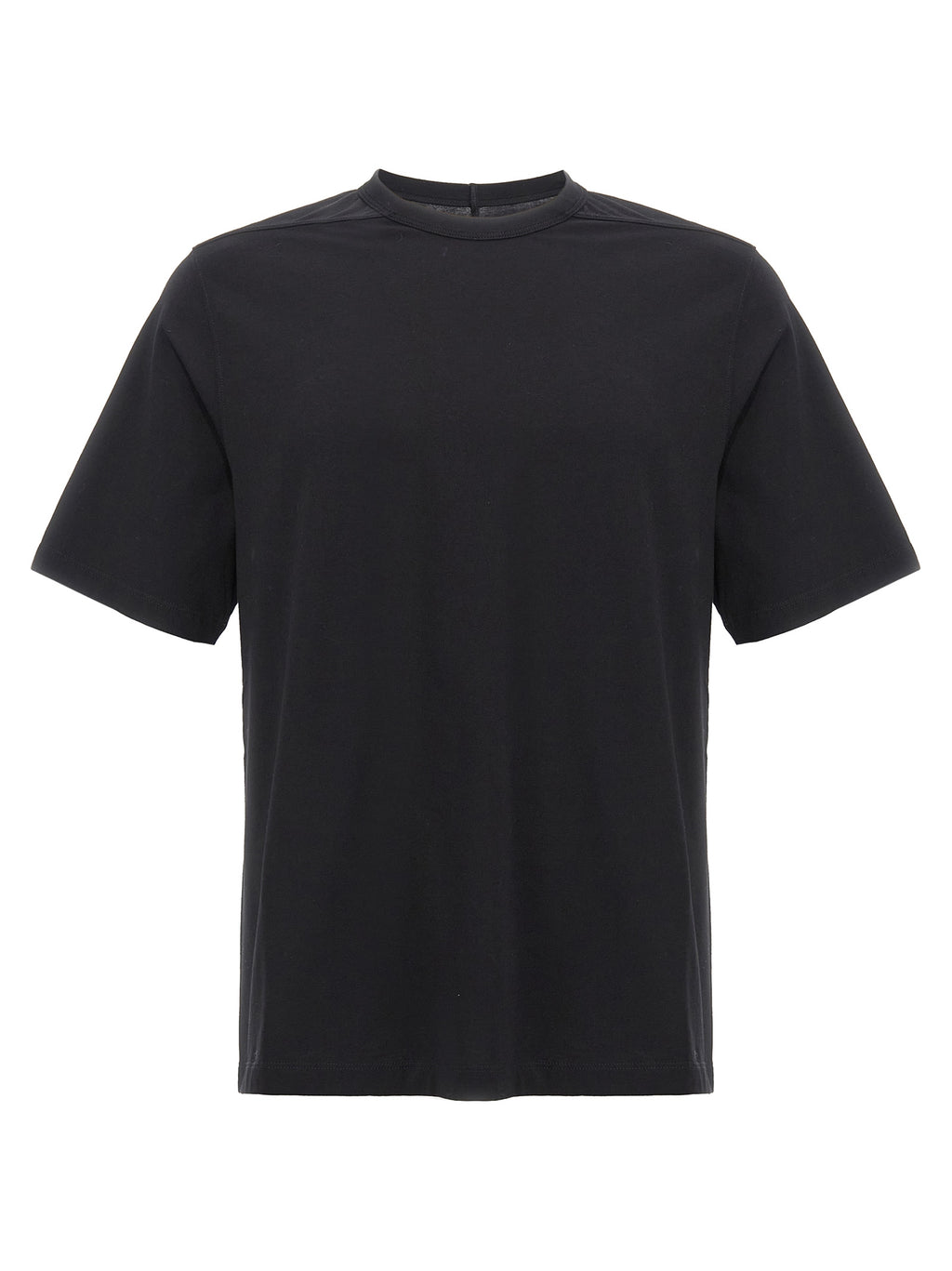 Rick Owens Black Cotton T-Shirt