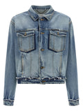 Maison Margiela Blue Cotton Denim Jacket