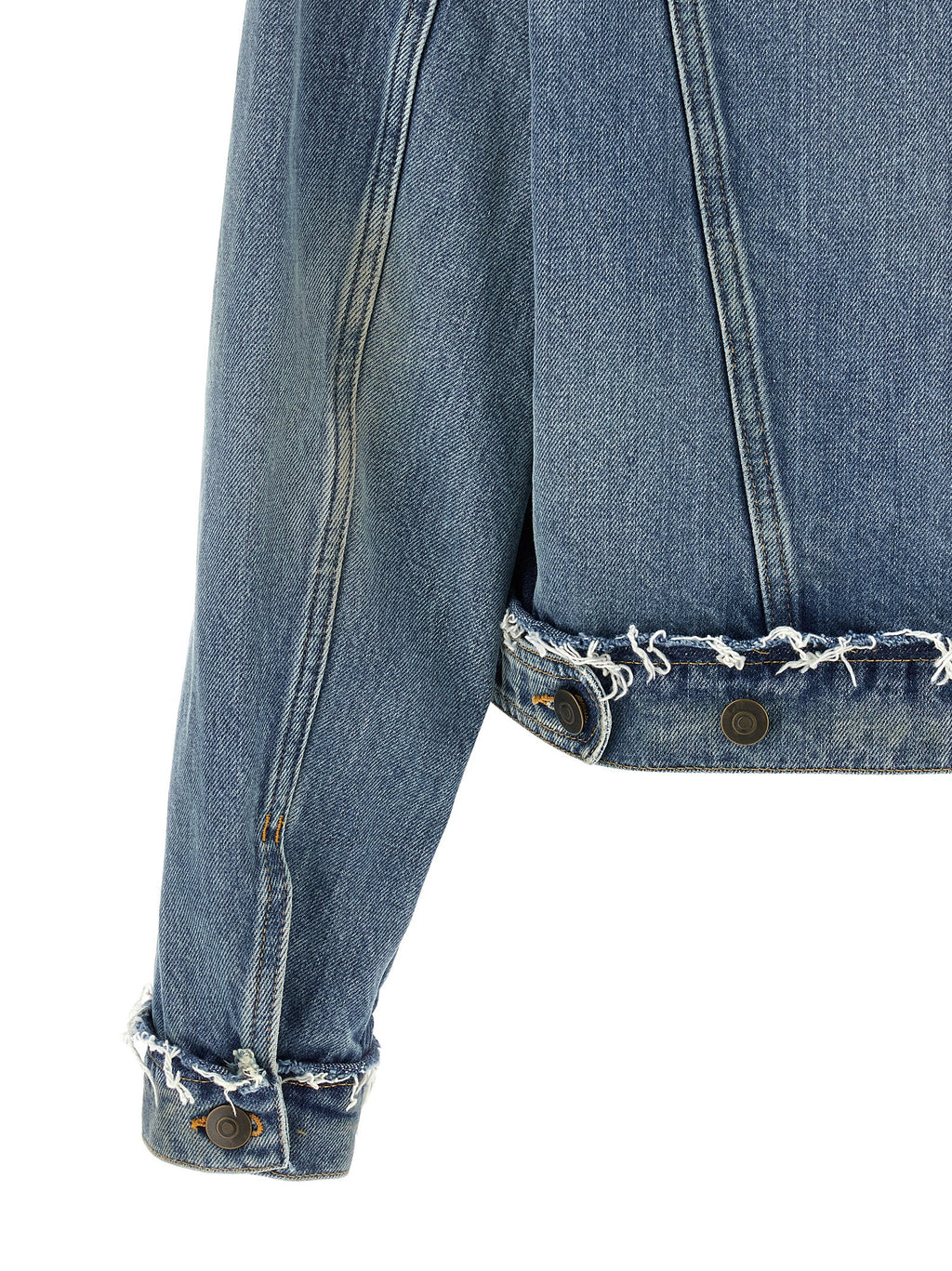 Maison Margiela Blue Cotton Denim Jacket