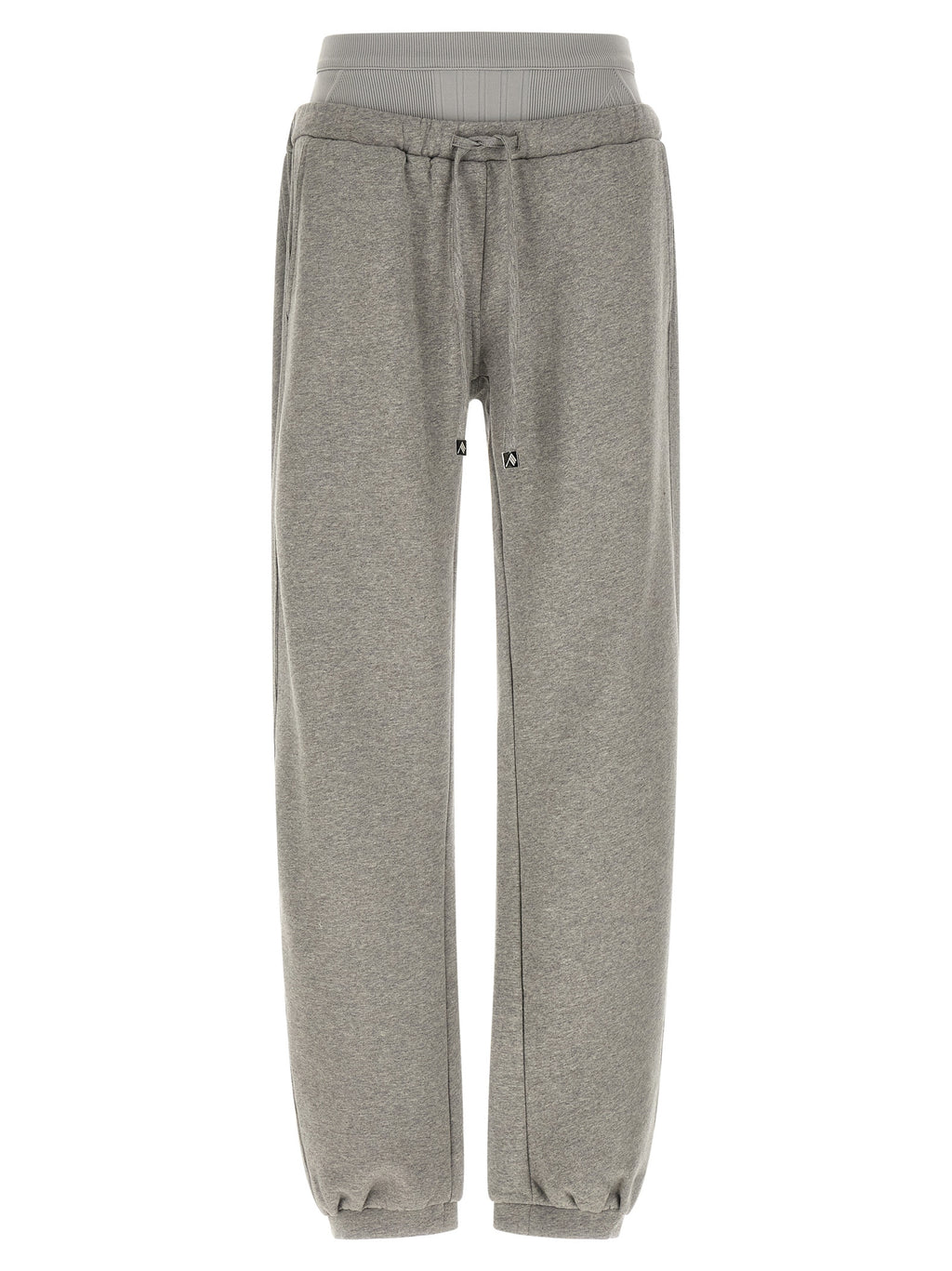The Attico Gray Cotton Joggers (Workout Pants)