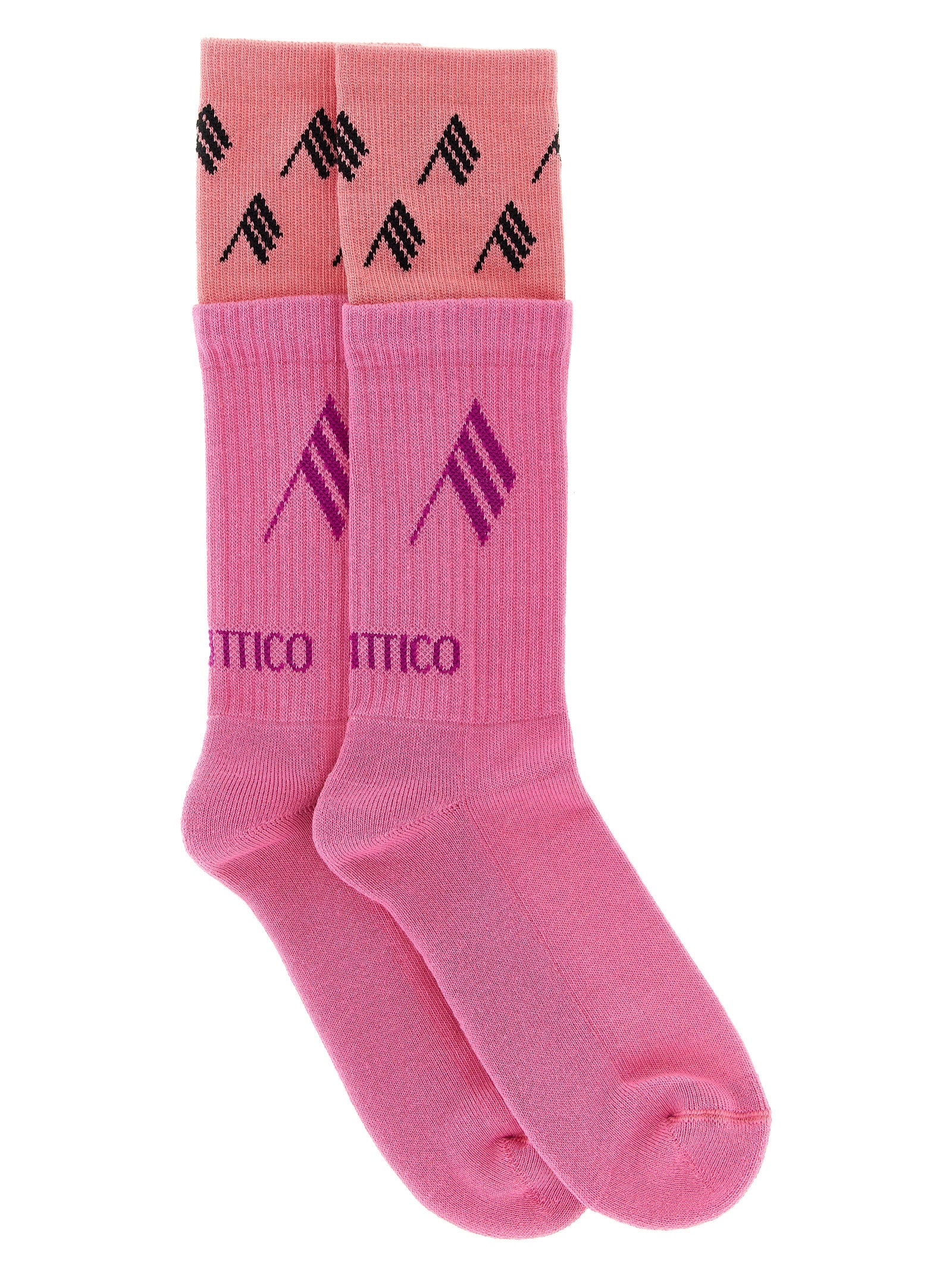 The Attico Multicolor Cotton Socks