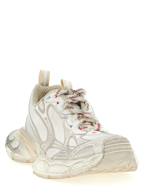 Balenciaga Turnschuhe „Athletic“ aus silbernem Polyethylen