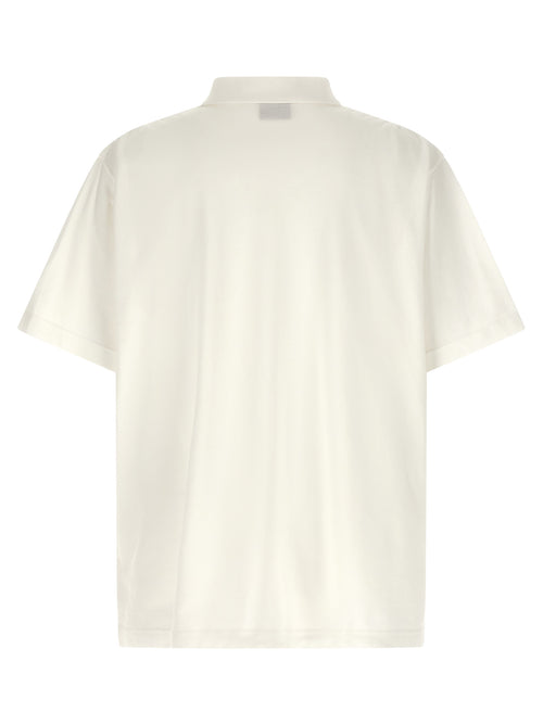 Balenciaga Poloshirt aus weißer Baumwolle