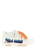 Off-White White Calfskin Athletic Sneakers