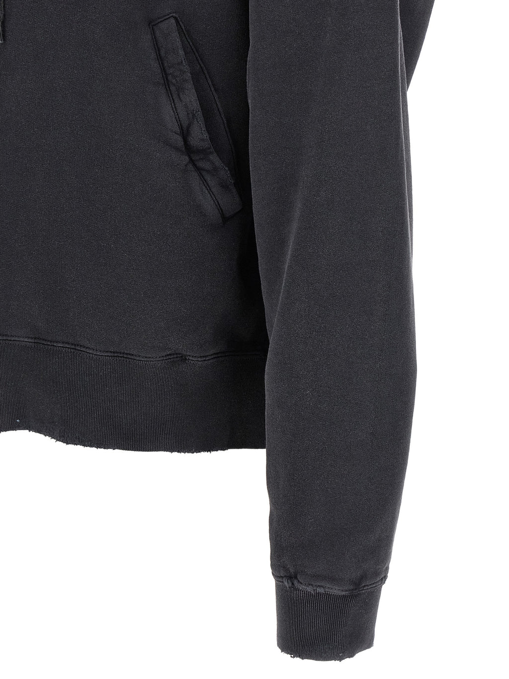 Balenciaga Black Cotton Sweatshirt