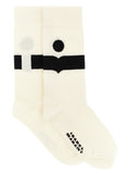 Isabel Marant Beige Cotton Socks