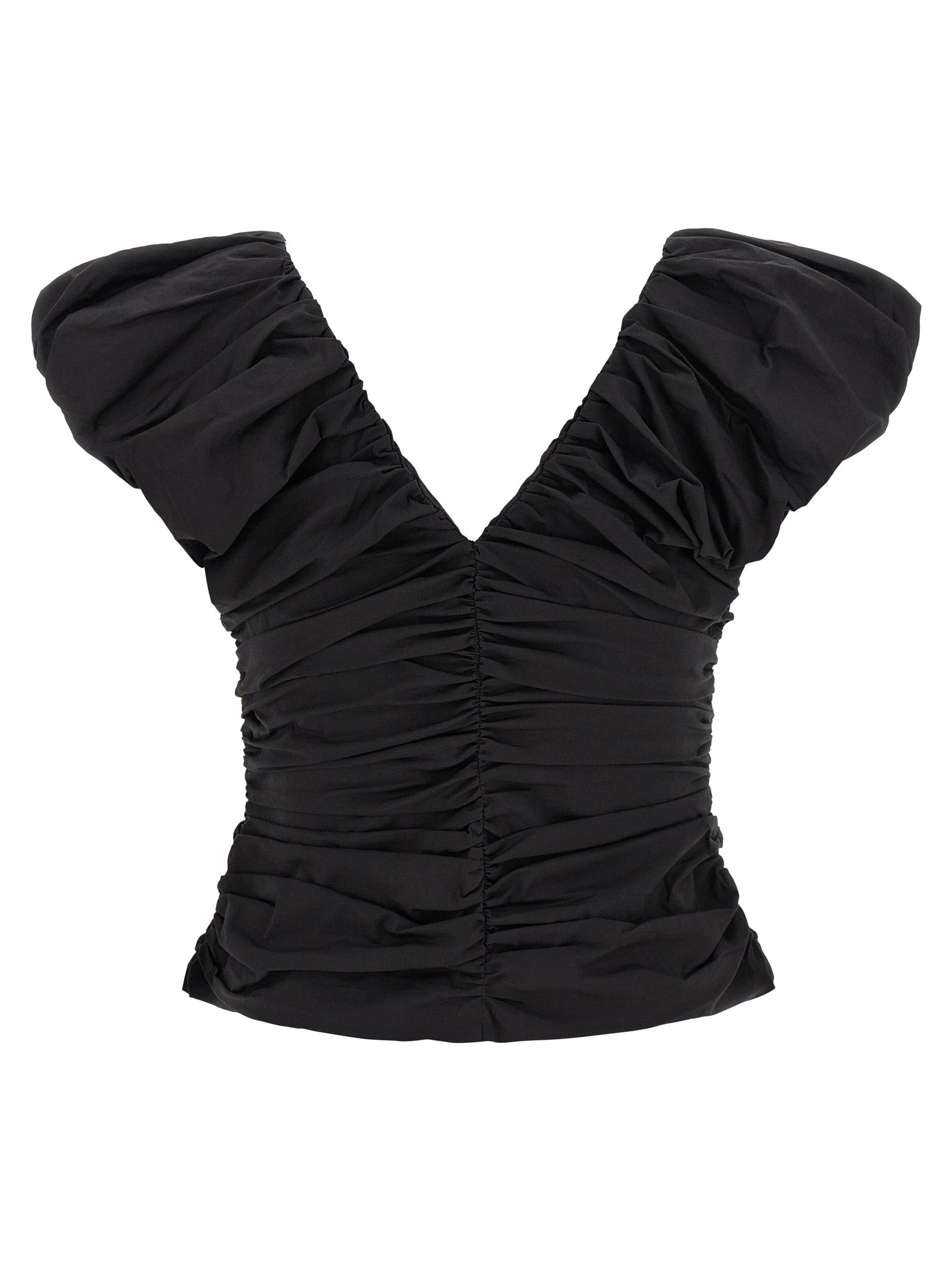 Ganni Black Cotton Shirt