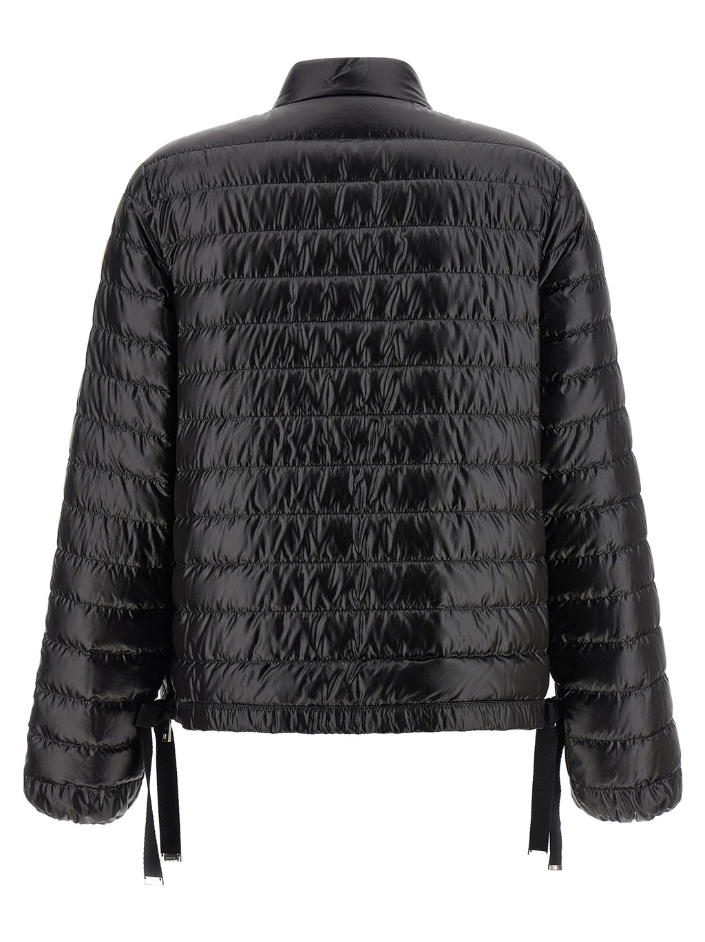 Moncler Black Polyamide Full-Length Jacket