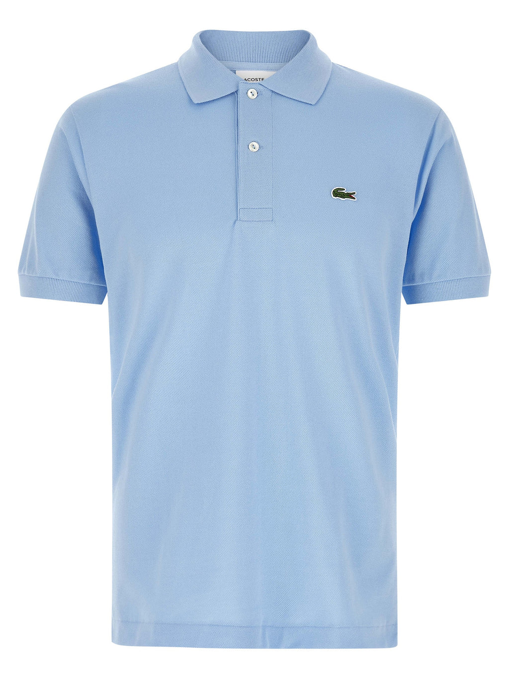 Lacoste Blue Cotton Polo Shirt