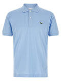 Lacoste Blue Cotton Polo Shirt