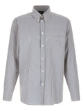 Fendi Blue Cotton Blouse