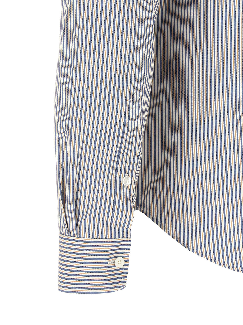 Fendi Blue Cotton Blouse