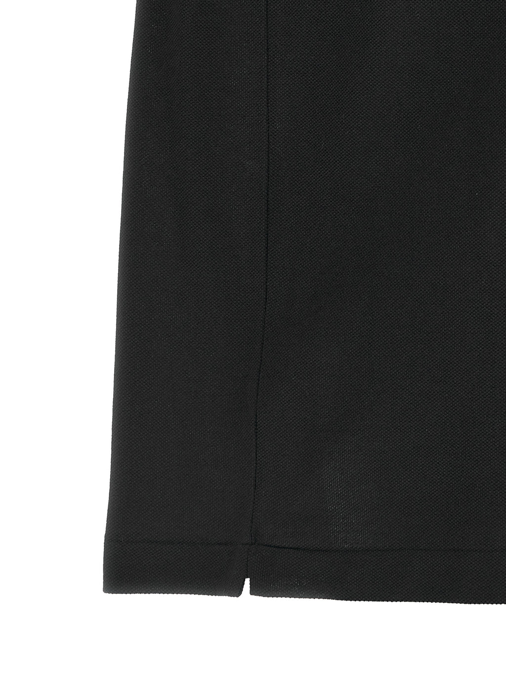 Lacoste Black Cotton Polo Shirt