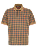 Burberry Beige Viscose Polo Shirt