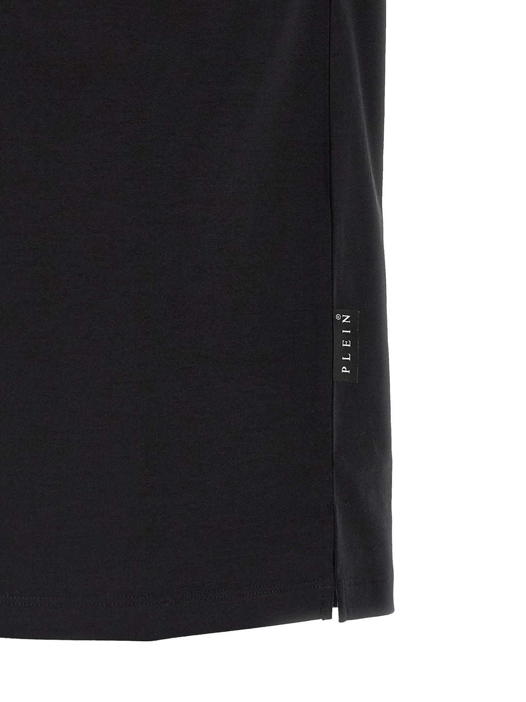 Philipp Plein Black Cotton Polo Shirt