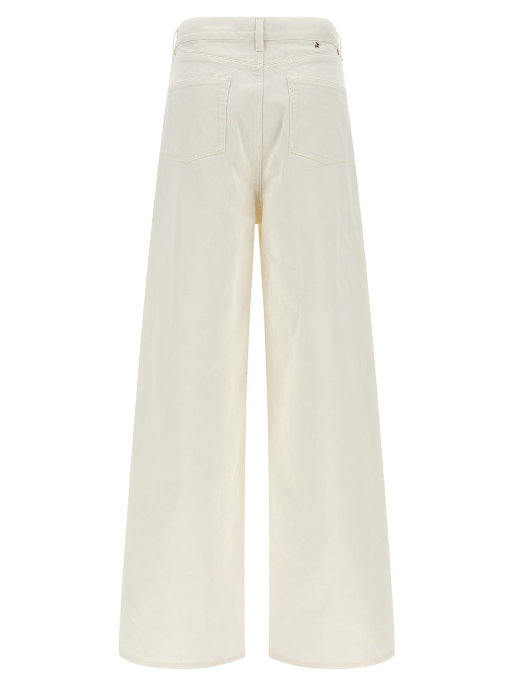 Golden Goose White Cotton Boyfriend Jeans