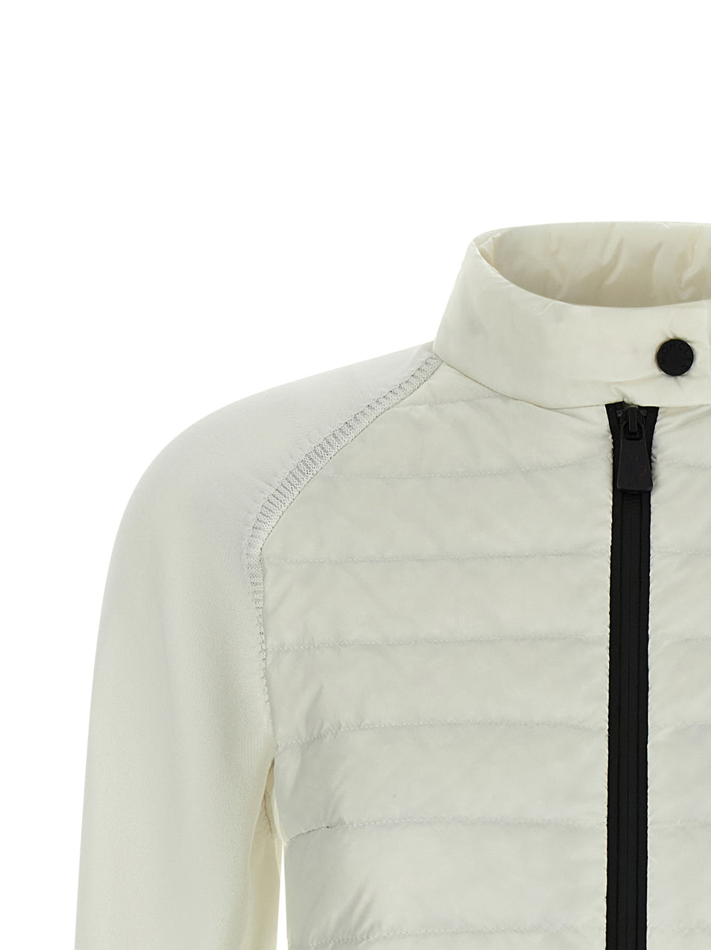Moncler Grenoble White Polyamide Cardigan