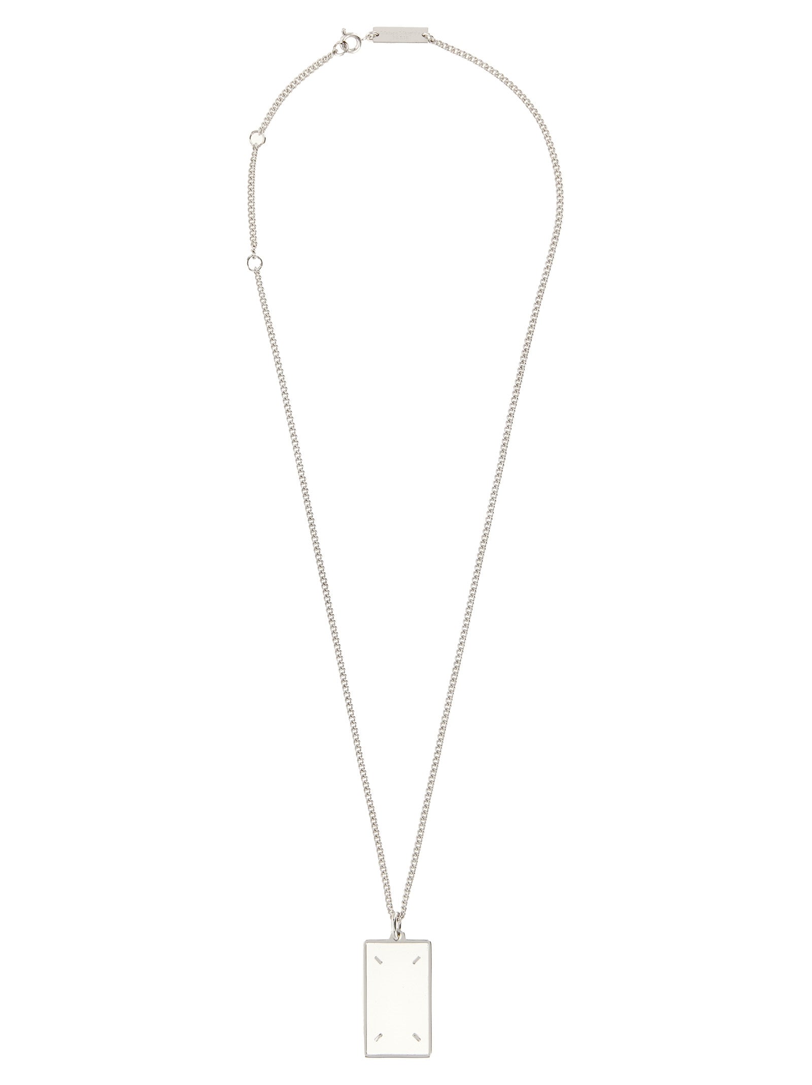 Maison Margiela Silver Brass Necklace
