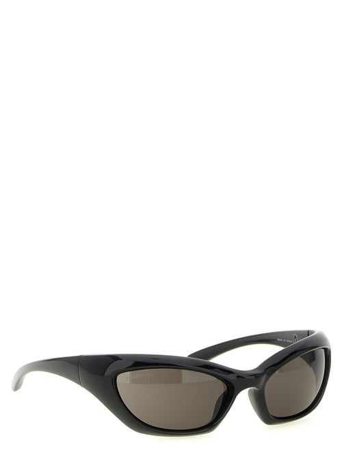 Balenciaga Sonnenbrille aus schwarzem Polyamid