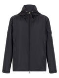 Moncler Blue Polyester Shell Jacket
