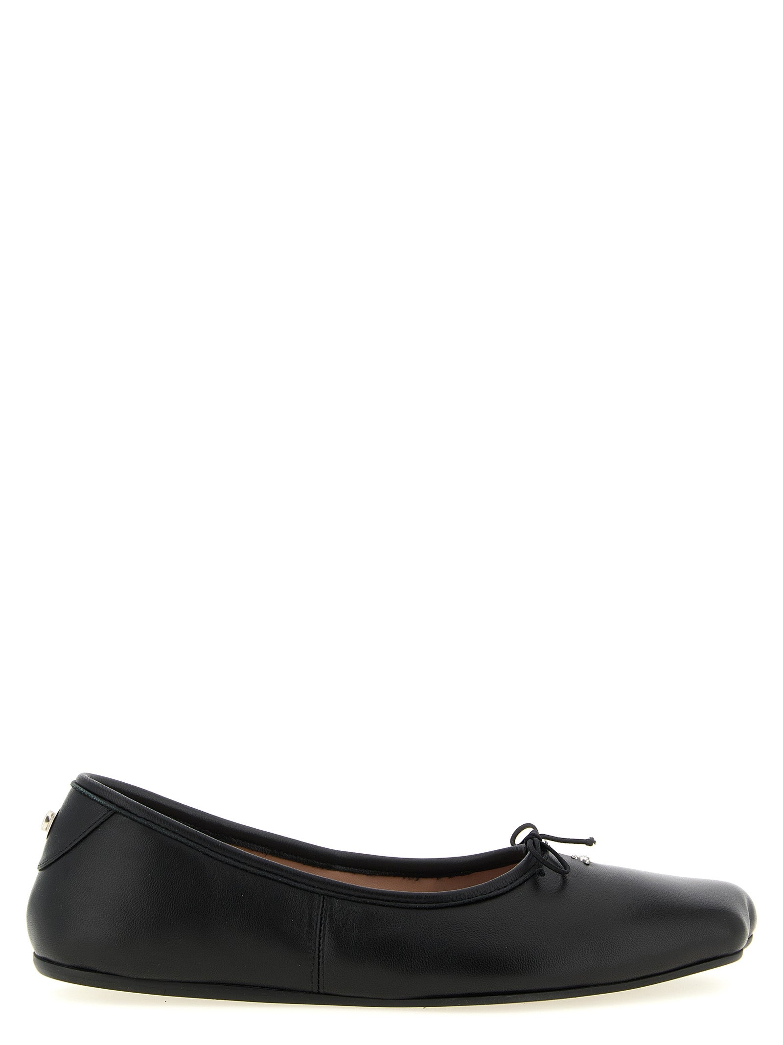 Vivienne Westwood Black Lamb Leather Ballet Flats