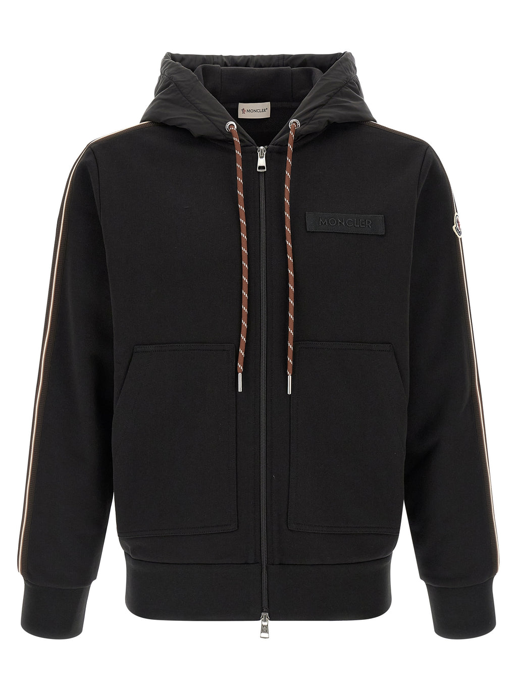 Moncler Black Polyamide Sweatshirt