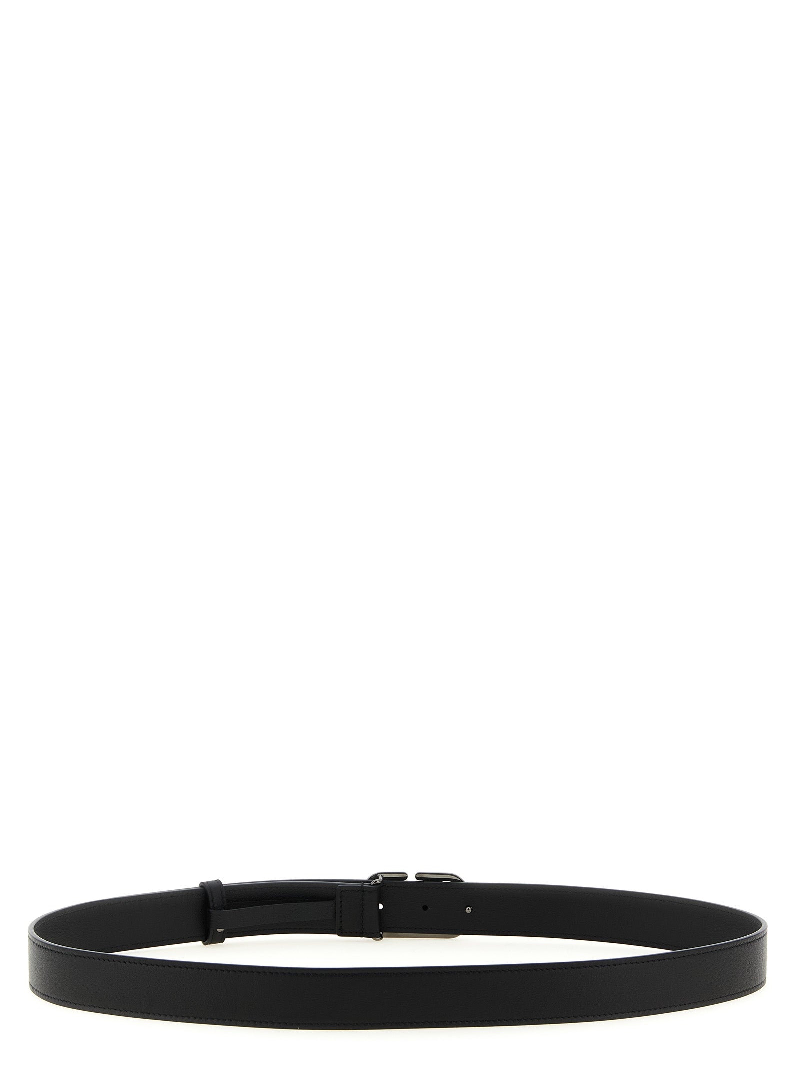 Valentino Garavani Black Calfskin Regular Belt