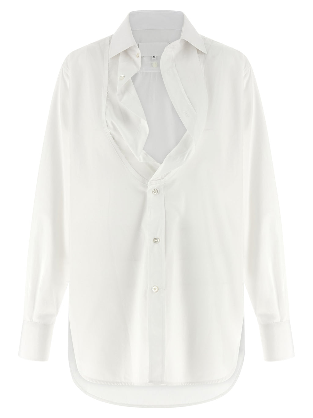 Maison Margiela White Cotton Blouse