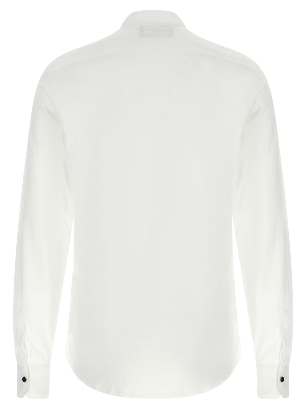 Kiton White Cotton Blouse