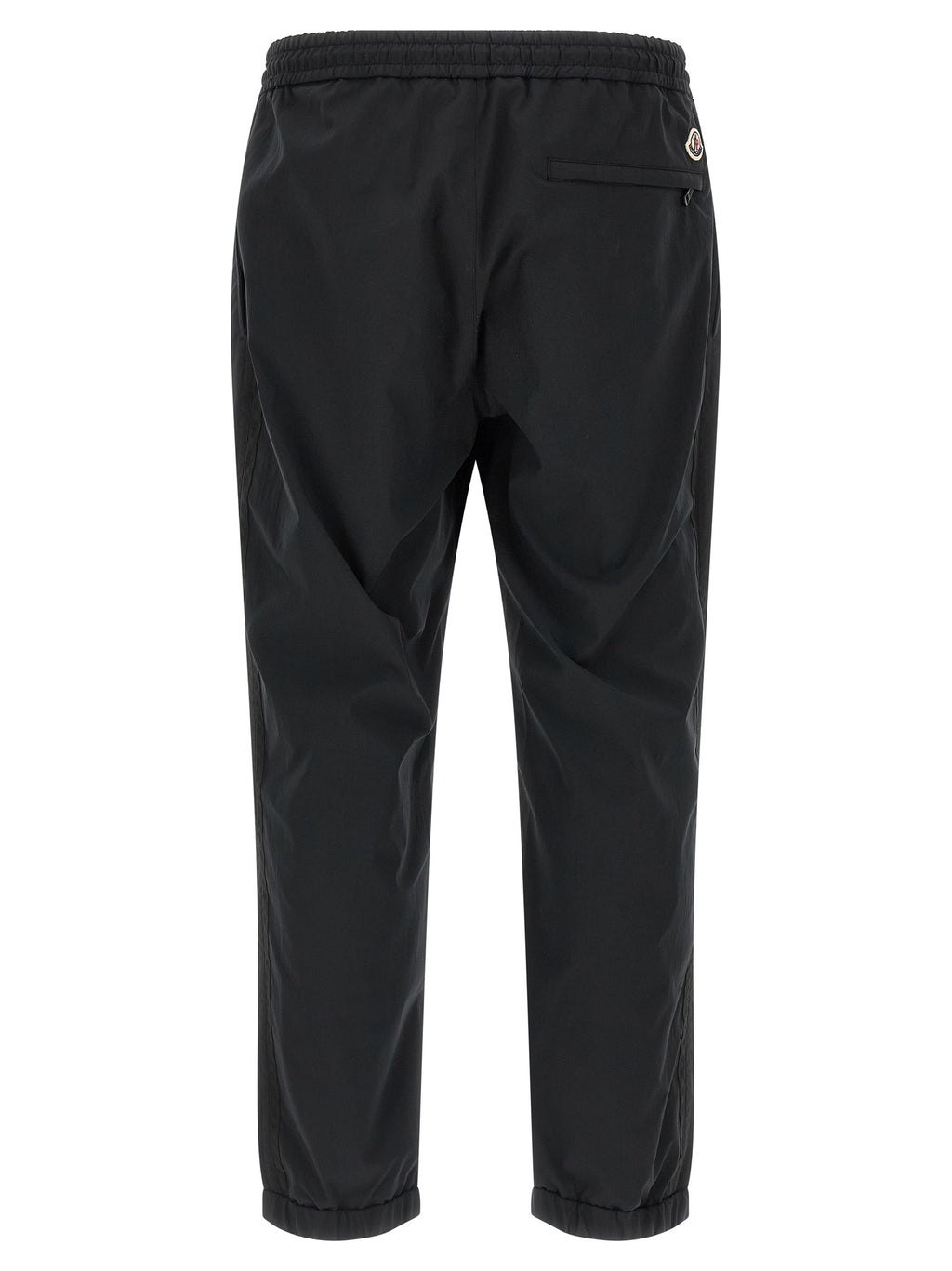 Moncler Black Polyester Joggers (Workout Pants)